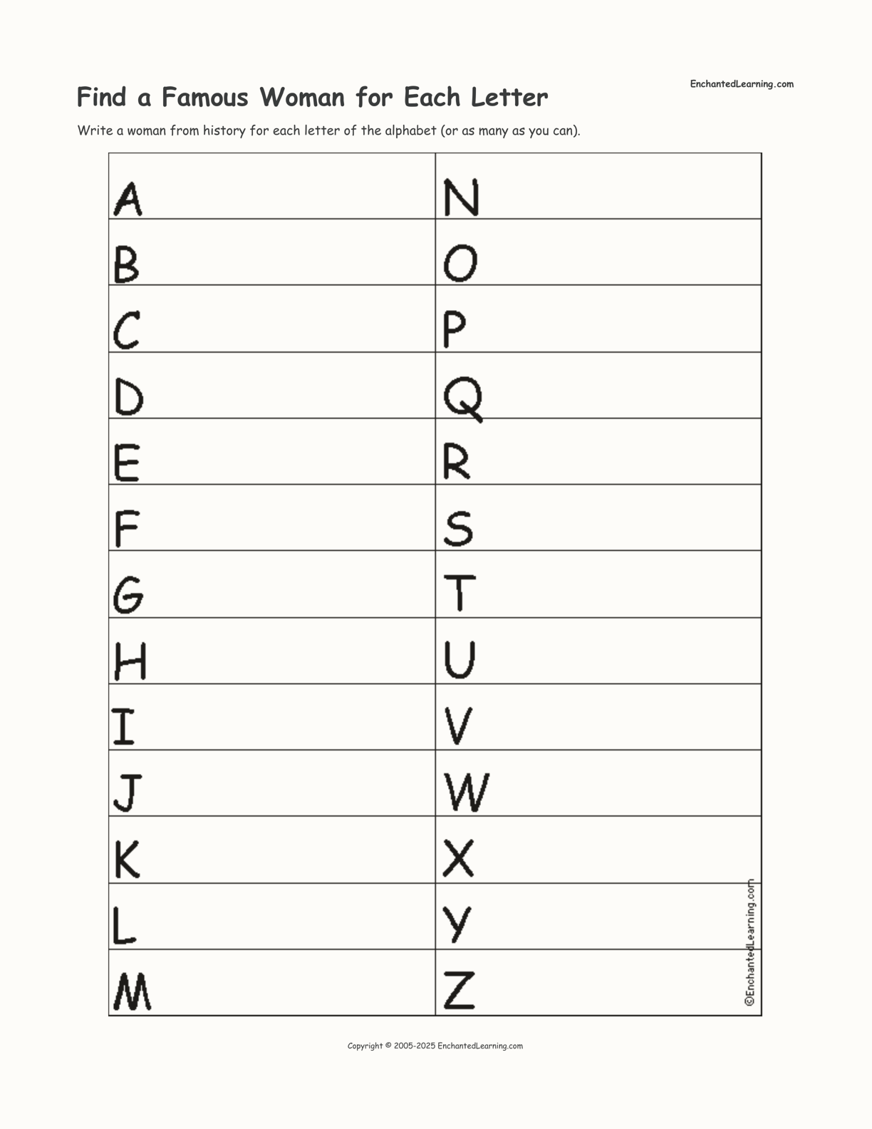 Mujer interactive worksheet