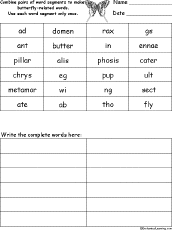 Spelling words