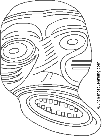 Greenlandic Inuit mask