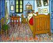 Search result: 'Van Gogh "Room at Arles" Coloring Page'