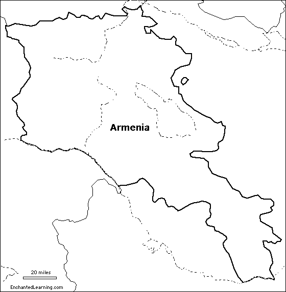 Search result: 'Outline Map Research Activity #1 - Armenia'