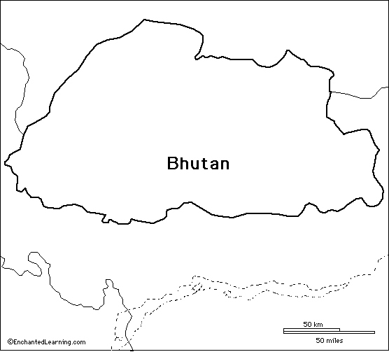Search result: 'Outline Map Research Activity #3 - Bhutan'