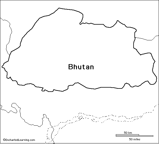 Search result: 'Outline Map Research Activity #2 - Bhutan'