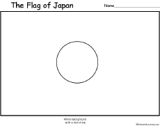 Japanese Flag ZoomSchoolcom