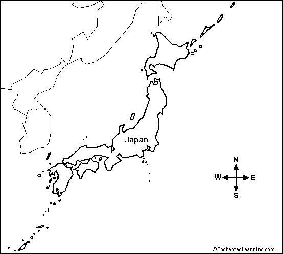 Search result: 'Outline Map Research Activity #2 - Japan'