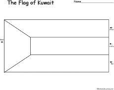Flag of Kuwait -thumbnail