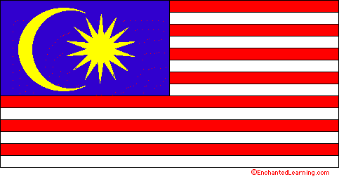 flag red white and blue with yellow star