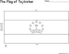 Flag of Tajikistan -thumbnail
