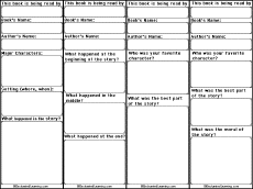 summary graphic organizer 2nd grade