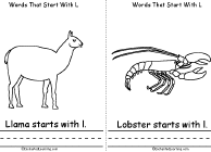Llama, Lobster