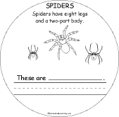 Search result: 'These are Animals: A Book on Animal Groups: Spiders'