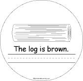 Search result: 'Brown Color Shape Book: Log'