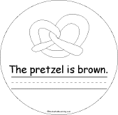 Search result: 'Brown Color Shape Book: Pretzel'