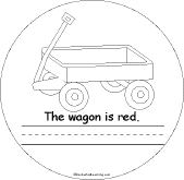 Search result: 'Red Color Shape Book: Wagon'