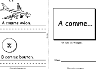 Search result: 'A comme... Book, A Printable Book: Cover, A, B'