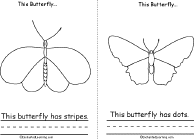 This Butterfly... Book, A Printable Book - EnchantedLearning.com