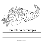 Color the Cornucopia