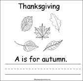 A is for Autumn