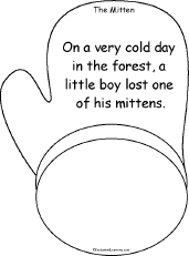 Search result: 'The Mitten, A Printable Book: Lost Mitten Page'