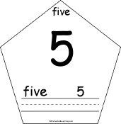 Search result: 'The Number Five Book: Writing Five'