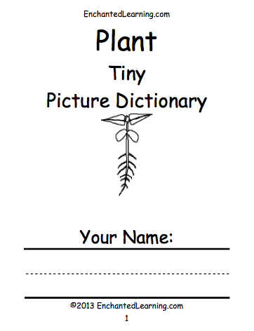 Search result: 'Plant Tiny Picture Dictionary - A Short Book to Print'