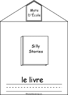 Search result: 'School Words Book in French, A Printable Book: Livre/Book'