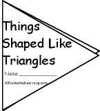 Search result: 'Things Shaped Like Triangles Early Reader Book'