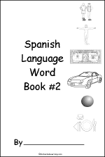 Search result: 'Spanish Word Book #2: Cover'