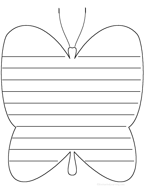 Shape Poem Template