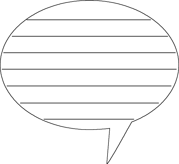 speech balloon