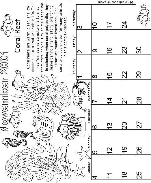 Search result: 'November Calendar 2001 Biomes'