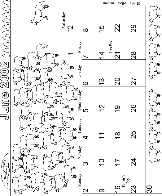 Search result: 'June Calendar 2002 - Farm'