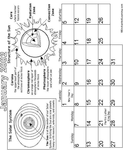 Search result: 'January Calendar 2002'