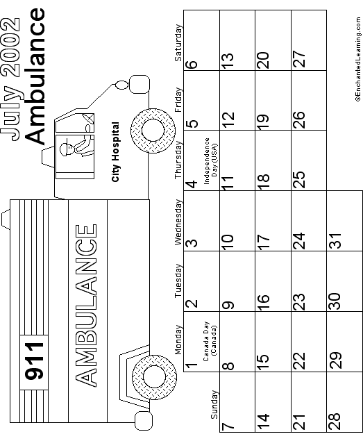 Search result: 'July Calendar 2002 -Wheeled Vehicles'