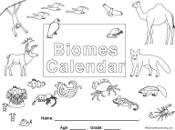 biomes calendar