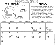 Solar System 2004 sample page