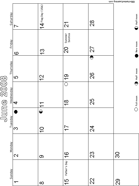 Search result: 'June Teacher's Planning Calendar 2007-2008 Printable'