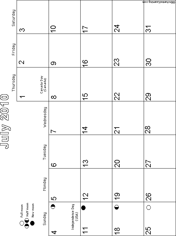 Search result: 'July Teacher's Planning Calendar 2009-2010/ Printable'