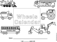 Vehicle calendar