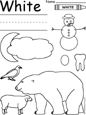 Coloring and Drawing Worksheets: Colors at EnchantedLearning.com