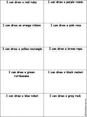I Can Draw: Printable Worksheets
