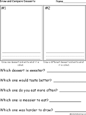Search result: 'Desserts - Draw and Compare'