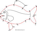 Search result: 'Fish Connect-the-Dots Printout'