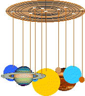 solar system paper model