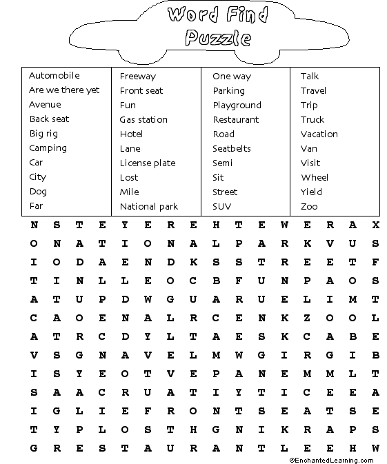 Word Finder Puzzle Books