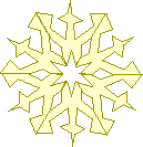 This is a picture of the finished snowflake.