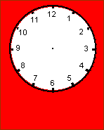 Assemble the paper clock.