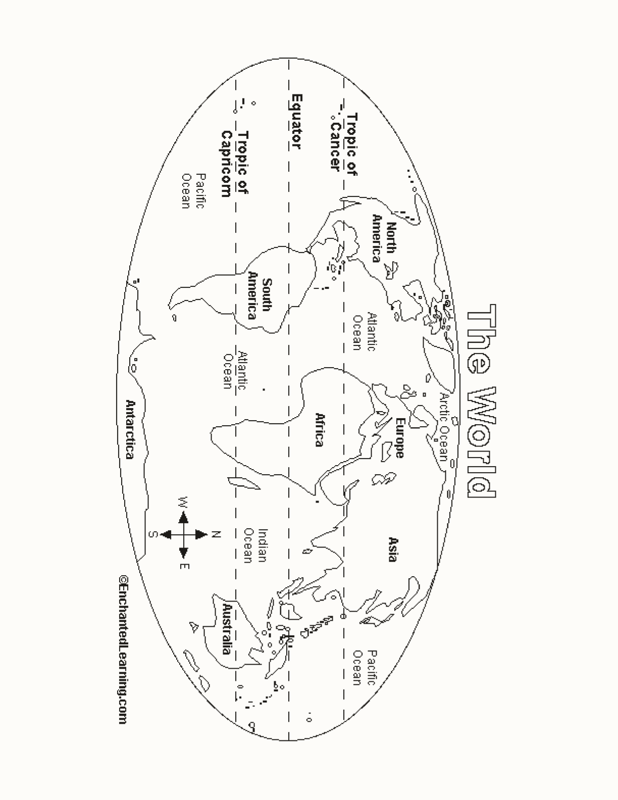 Worldmap EnchantedLearning 0 