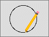 Drawing a circle.