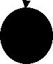 A black balloon